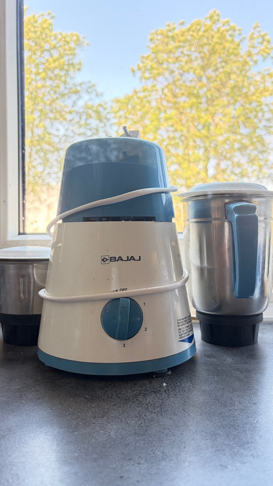 Bajaj mixer, Ophalen of Verzenden, Zo goed als nieuw, 3 snelheden of meer