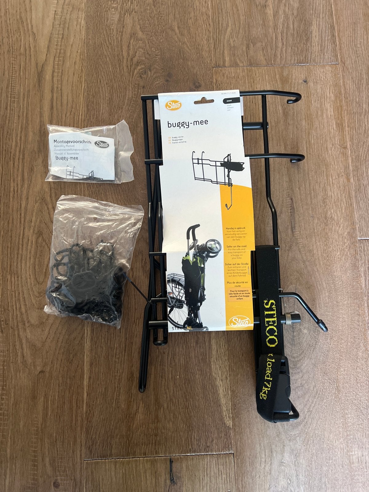 Steco Buggy-Mee Buggydrager voor Fiets, Ophalen, Nieuw