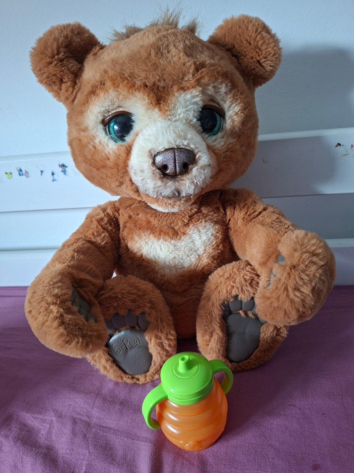 FurReal Friends Cubby de Beer Interactieve Knuffel, Gebruikt, Overige merken, Beer, Ophalen of Verzenden