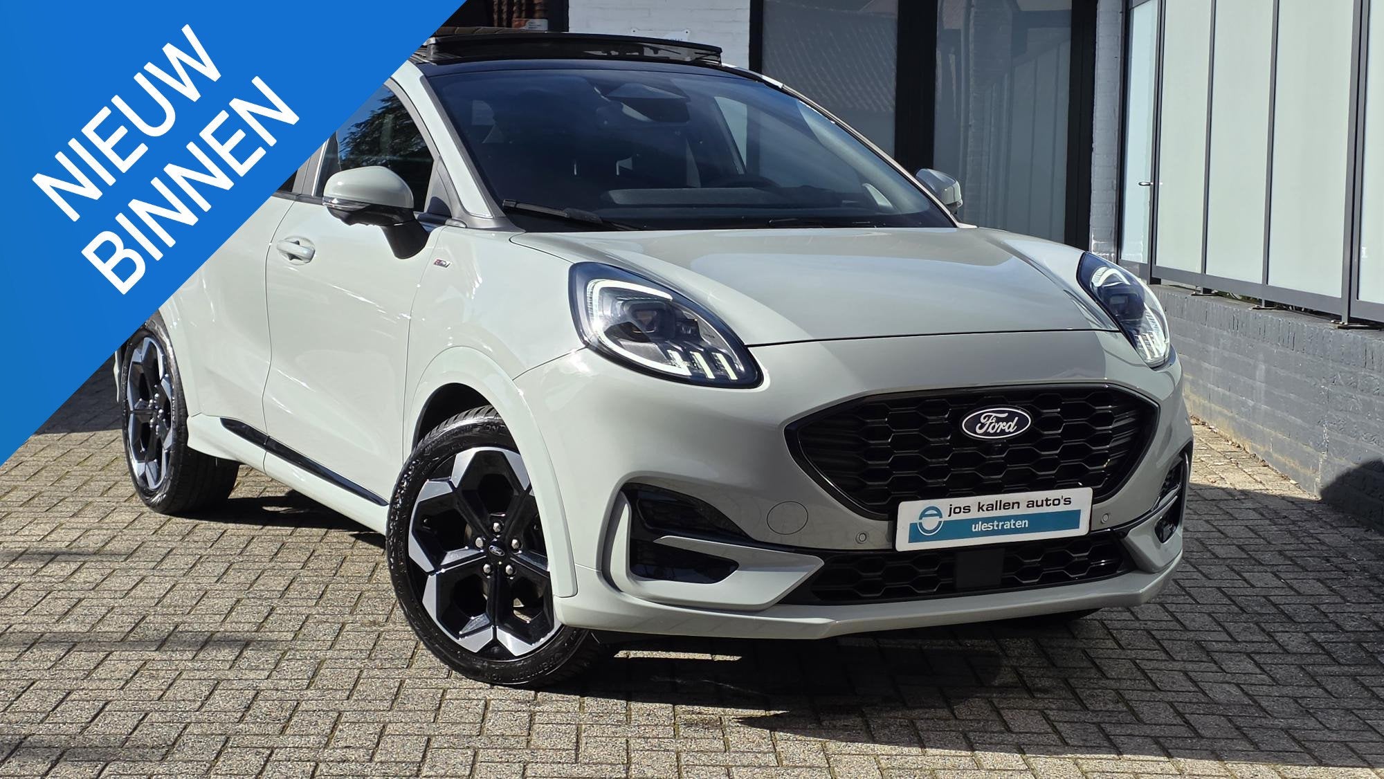 Ford Puma 1.0i Ecoboost mHEV 155pk ST-Line X Facelift, Navi,, Auto's, Dealer onderhouden, Stof, 1353 kg, 665 kg