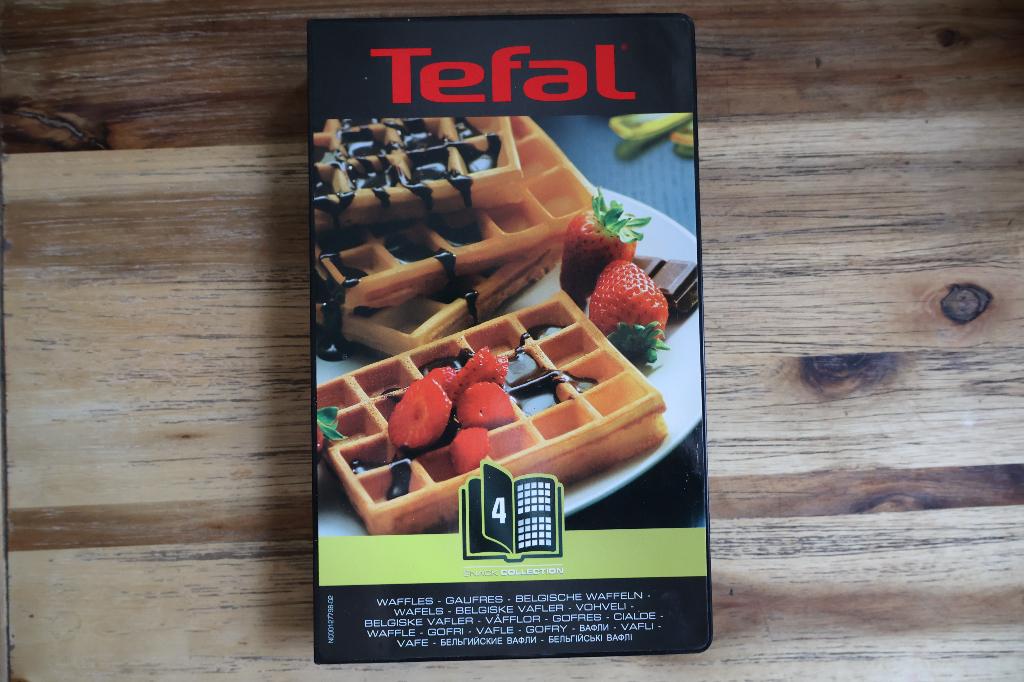 Tefal Snack Collection set 4 wafels nieuw, Ophalen of Verzenden, Nieuw