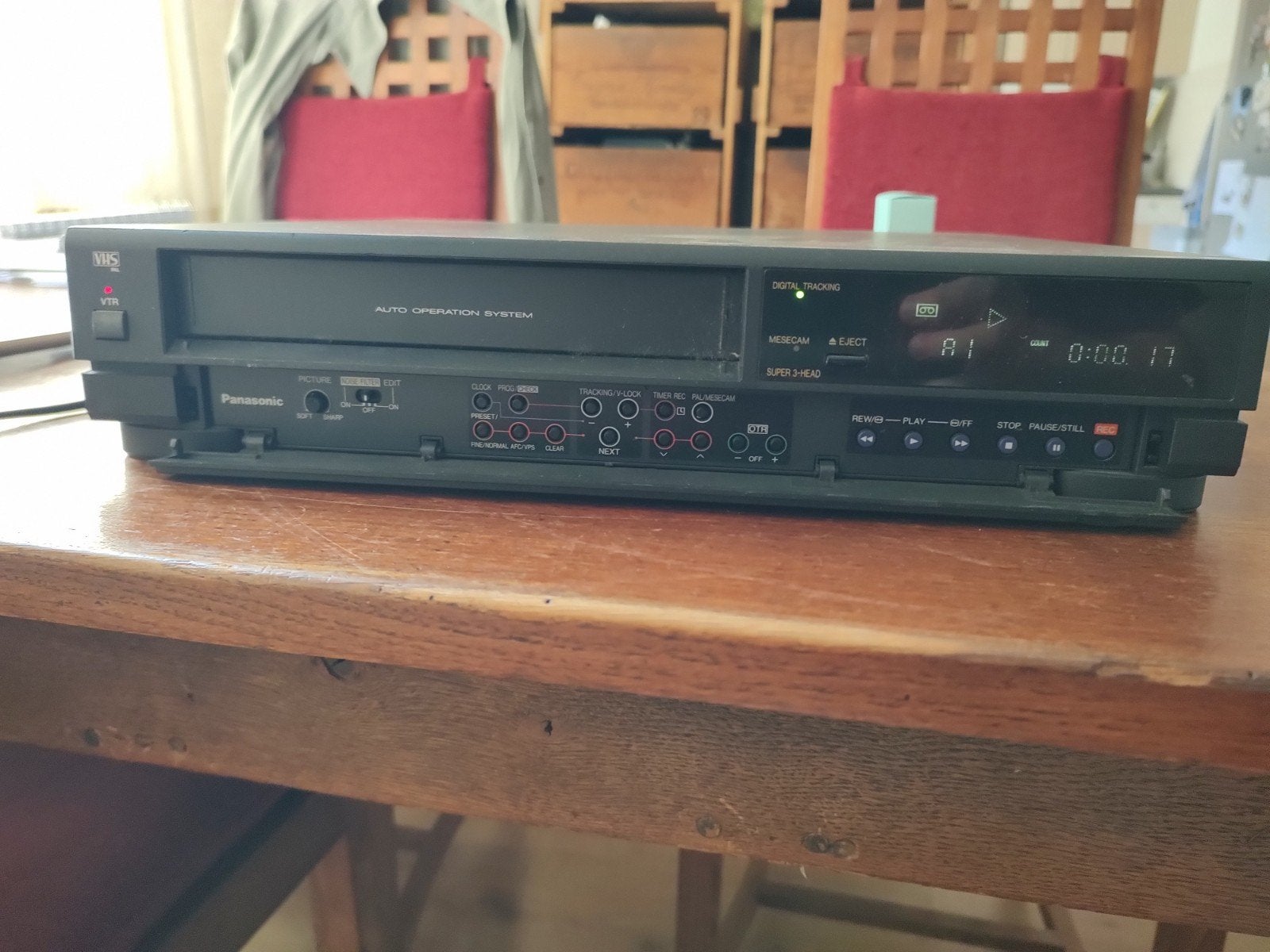 Panasonic videorecorder NV-J40 HQ, Audio, Tv en Foto, Videospelers, Ophalen, Gebruikt, VHS-speler of -recorder