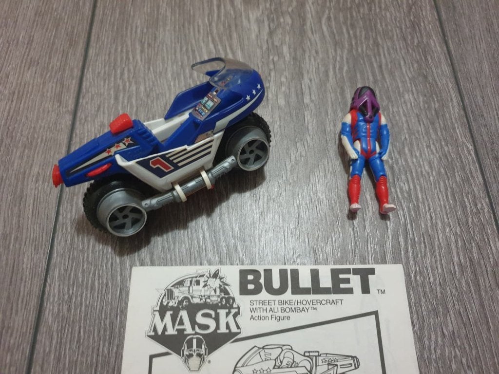M.A.S.K. – Bullet – Kenner 1987 - Compleet, Ophalen of Verzenden, Gebruikt