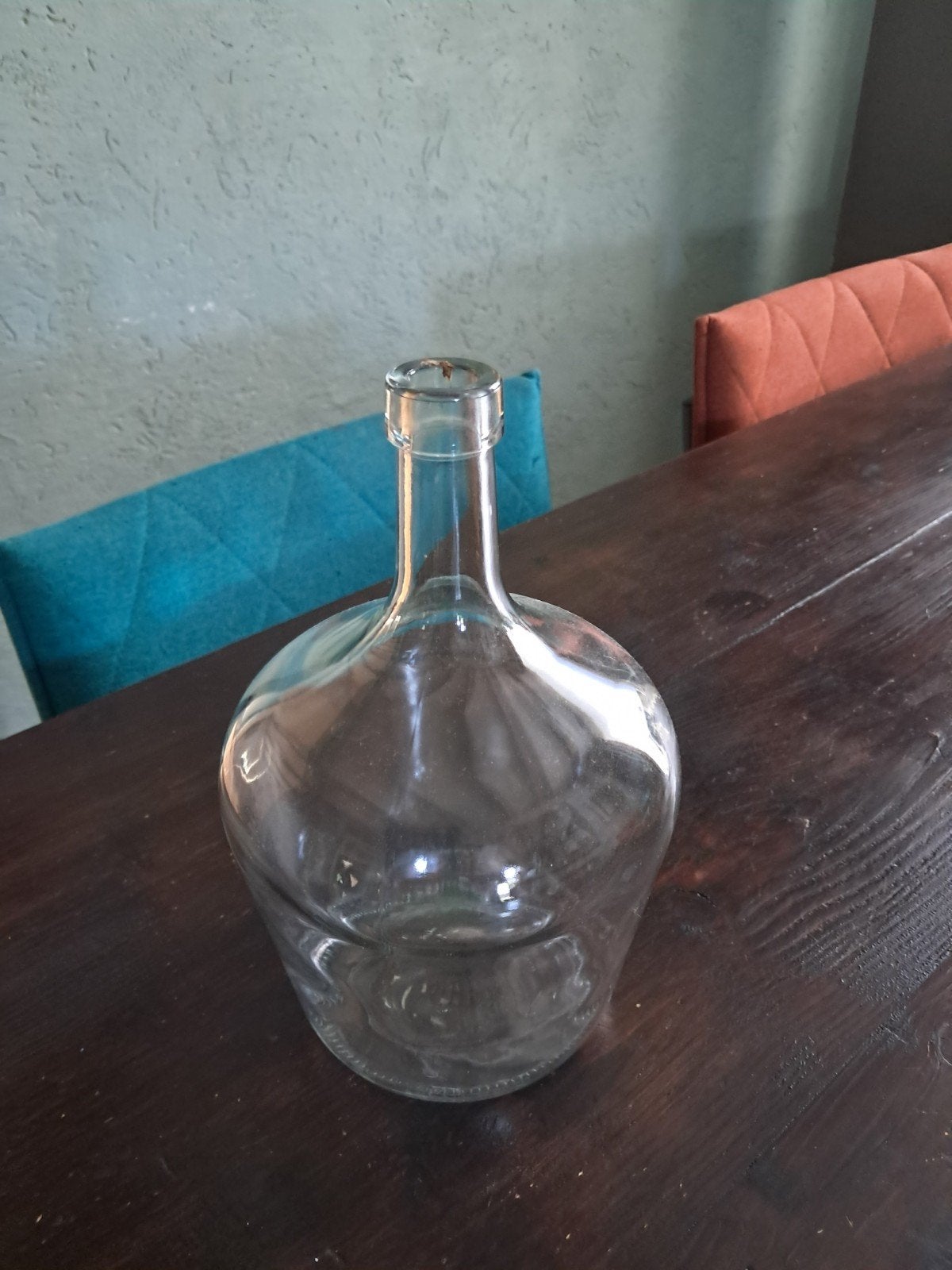 Vaas fles, Ophalen