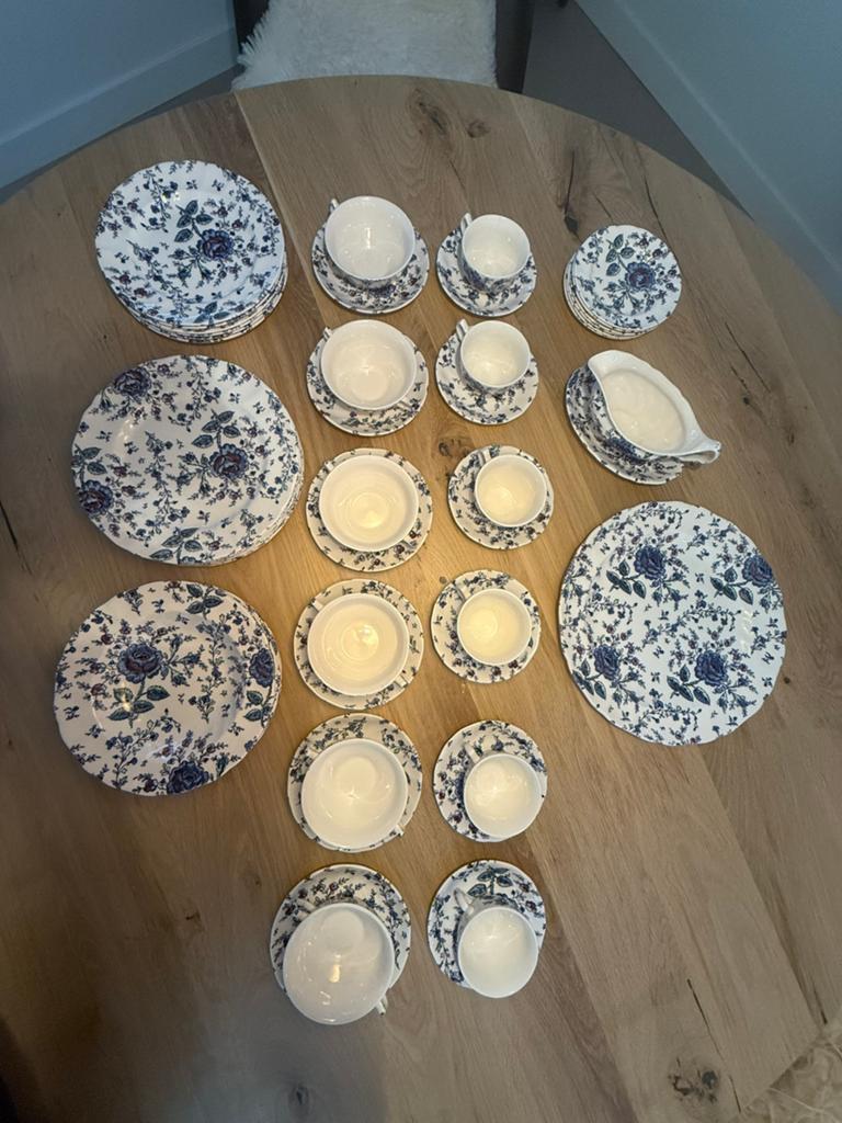 Johnson brothers rose chintz blue, Ophalen, Zo goed als nieuw, Kom(men), Overige stijlen