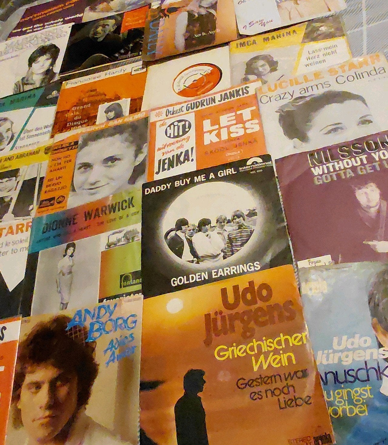 partij  vinyl singles - Pop, Schlager,golden earings, jerney, Gebruikt, 7 inch, Ophalen of Verzenden, Pop