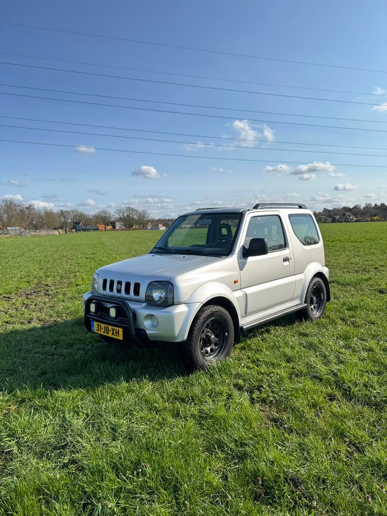 Suzuki Jimny 1.3 JX 4WD 2002 Grijs, Auto's, Suzuki, 13 km/l, Stof, 40 €/maand, 4 cilinders