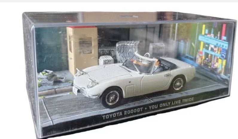 007 James Bond diorama Toyota 2000 gt you only live twice, -, -, Overige typen, Ophalen of Verzenden