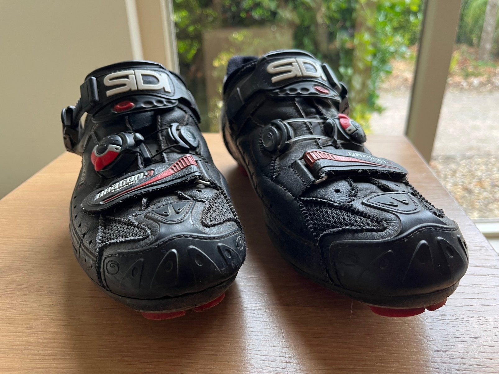 Sidi Dragon 3 carbon mtb fietsschoenen voor schoenmaat 42-43, Ophalen of Verzenden, Gebruikt, Schoenen