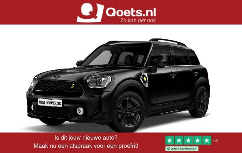 MINI Countryman Cooper S E ALL4 Active Cruise Control - Elek, Auto's, Mini, Bedrijf, Te koop, Countryman, 4x4, ABS, Achteruitrijcamera