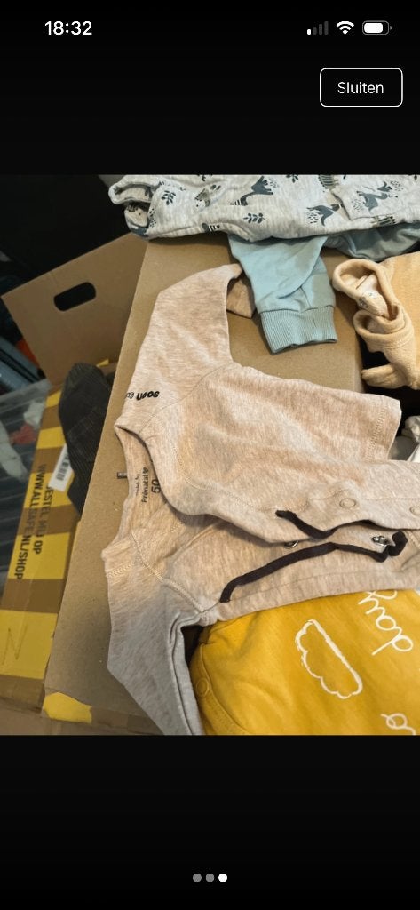 Baby kleding, Kinderen en Baby's, Babykleding | Baby-kledingpakketten, Ophalen of Verzenden, Zo goed als nieuw, Maat 50