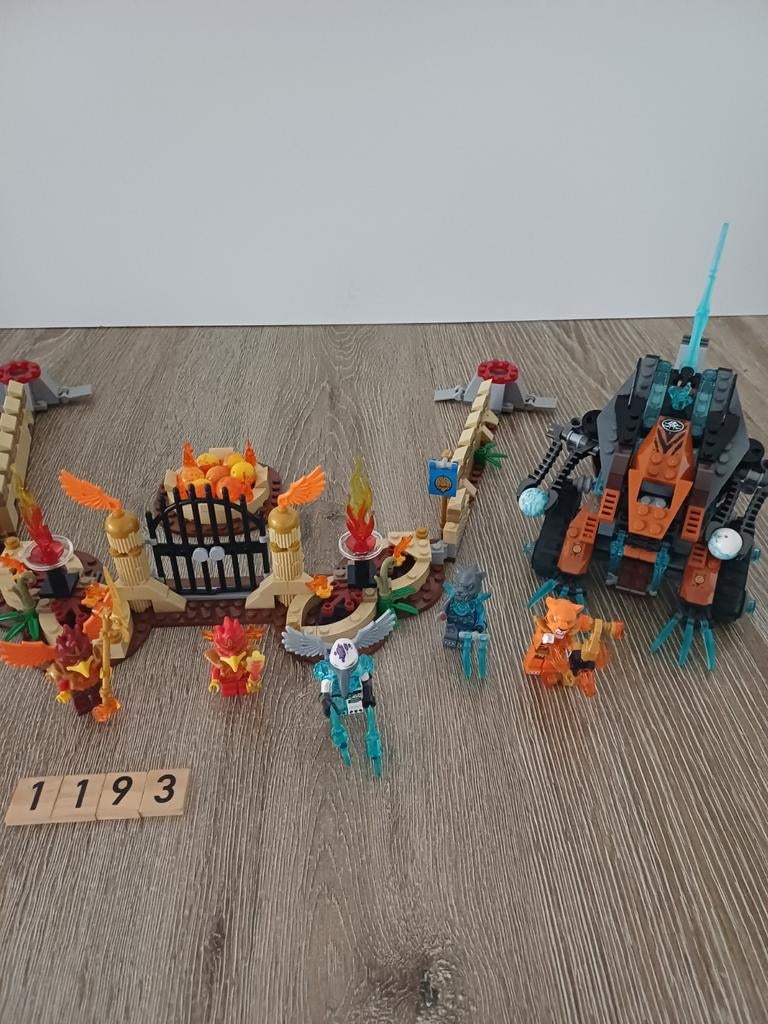 Lego Chima Phoenix Vuurtempel 70146, Ophalen of Verzenden