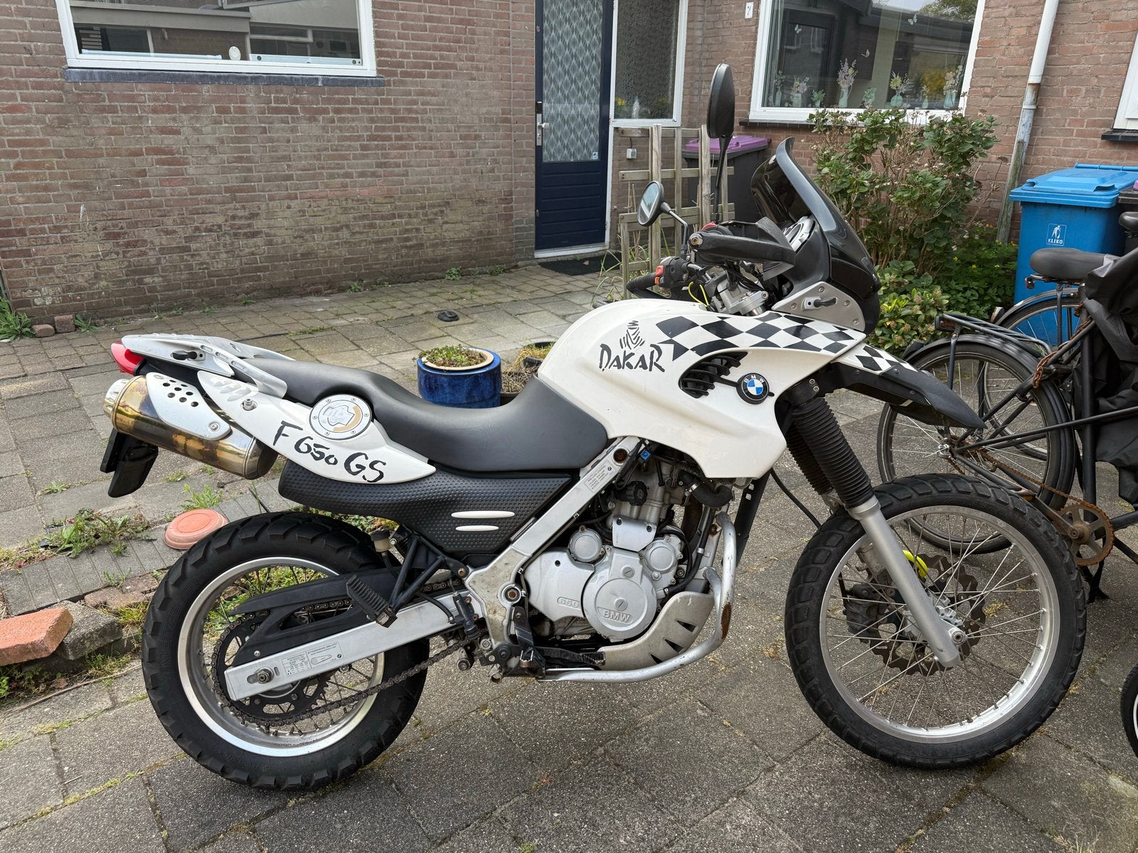 Verlaagd BMW F650GS (Dakar) zadel 2002 - Ruilen voor hoog, Ophalen, Gebruikt
