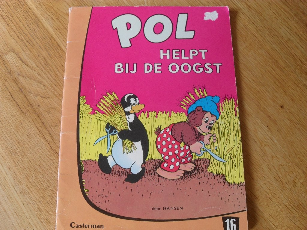 Pol helpt bij de oogst deel 16 door hansen casterman, Eén stripboek, Ophalen of Verzenden, Gelezen