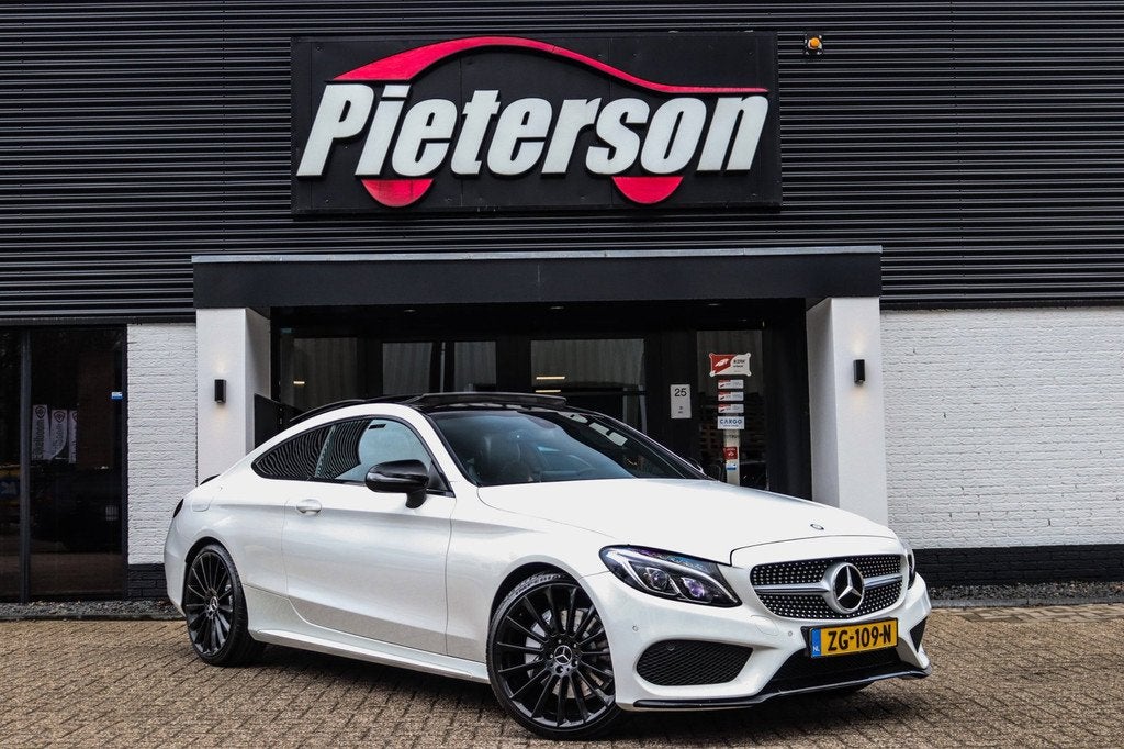 Mercedes-Benz C-klasse Coupé 200 AMG PANO BTW XENON STOELVE, Automaat, Achterwielaandrijving, Euro 6, 4 cilinders