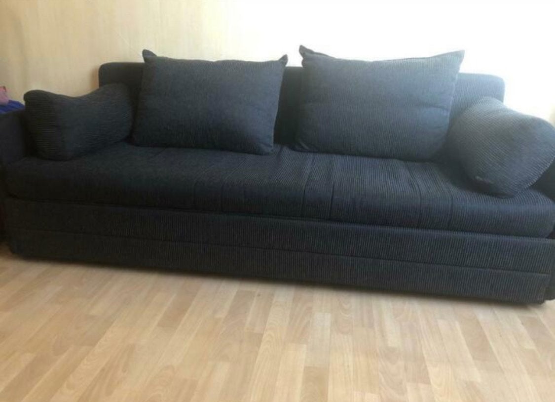 Stevige slaapbank 180x200 - Zo goed als nieuw, Ophalen, Tweepersoons, Zo goed als nieuw, 180 cm