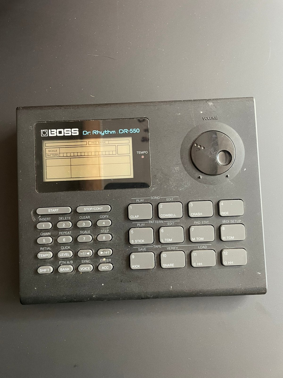 Boss dr. Rhytm dr-550 drumcomputer, Muziek en Instrumenten, Drumcomputers, Ophalen of Verzenden, Zo goed als nieuw, Boss