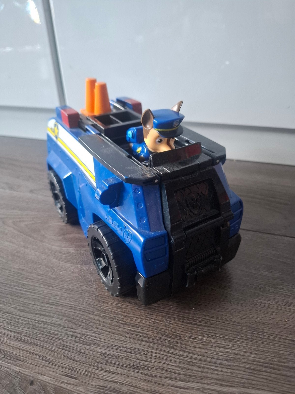 paw patrol - Chase auto met interactieve ellementen, Kinderen en Baby's, Speelgoed | Speelgoedvoertuigen, Ophalen, Zo goed als nieuw