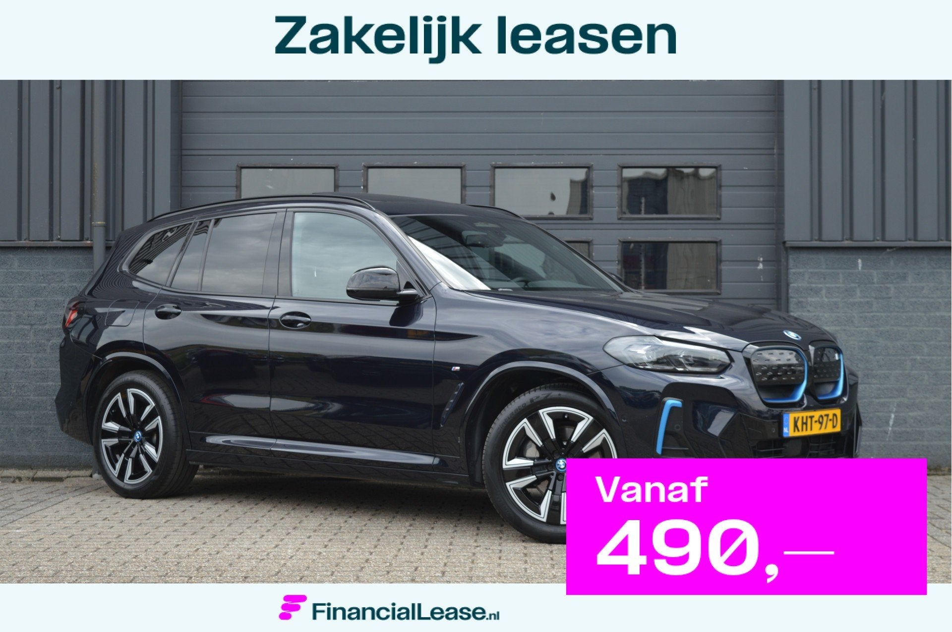 BMW iX3 Executive 80 kWh | SOH 98% | M-PAKKET | PANO | ACC |, Automaat, Dealer onderhouden, Achterwielaandrijving, Gebruikt