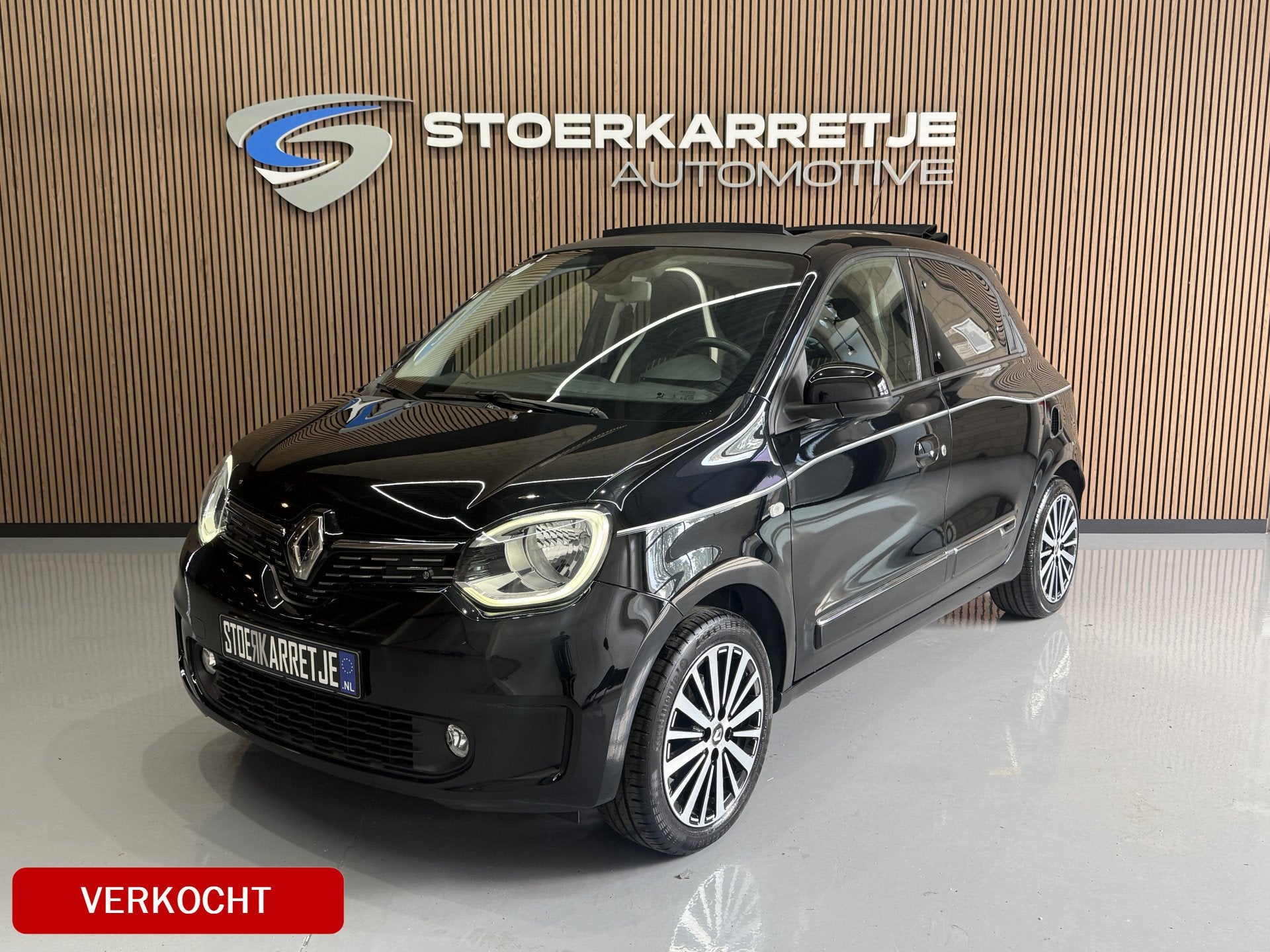 Renault Twingo 0.9 TCe Intens | Navi | Cabrio dak | 16" | PD, Auto's, 898 cc, Gebruikt, Zwart, 4 stoelen