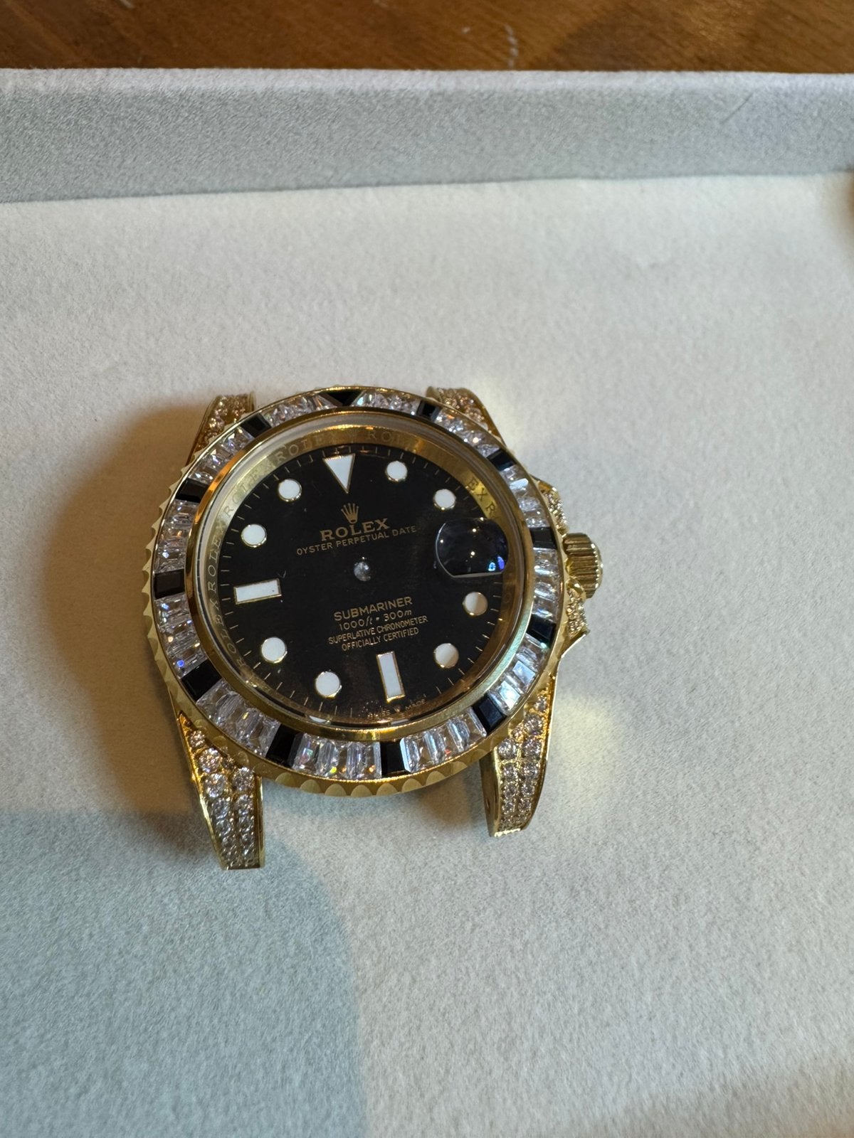 Rolex submariner met wijzerplaat 40mm, Ophalen of Verzenden, Staal, Overige merken, 1960 of later