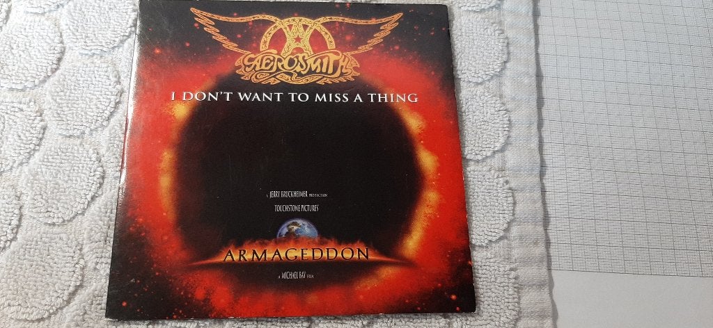 CD - single - Aerosmith - I don't want to mis a thing, Cd's en Dvd's, Ophalen of Verzenden, Gebruikt, Rock en Metal