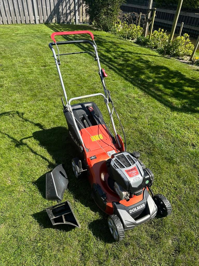 Dolmar Zelfrijdende Grasmaaier 46cm Briggs&Stratton, Ophalen, Cirkelmaaier, Gebruikt, Benzine-grasmaaier