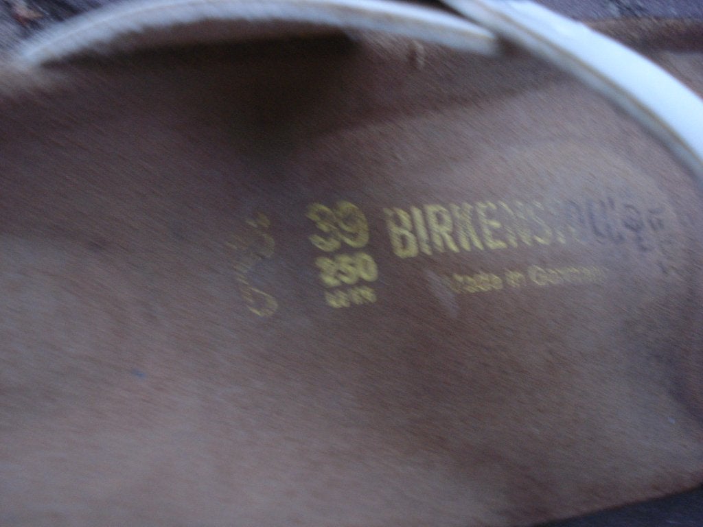 BIRKENSTOCK GIZEH 39 WIT NU GRATIS VERZENDING PER POST, Kleding | Dames, Schoenen, Slippers, Verzenden, Wit, Zo goed als nieuw