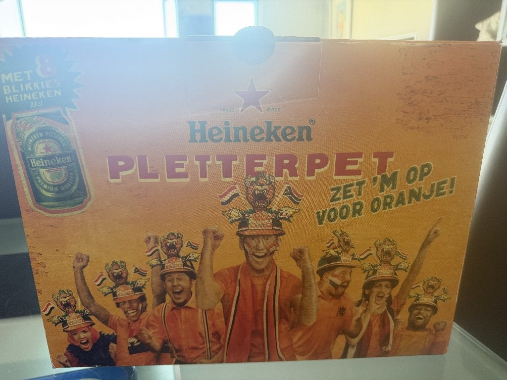 Heineken Pletterpet 2010, Ophalen of Verzenden, Nieuw, Kleding, Heineken