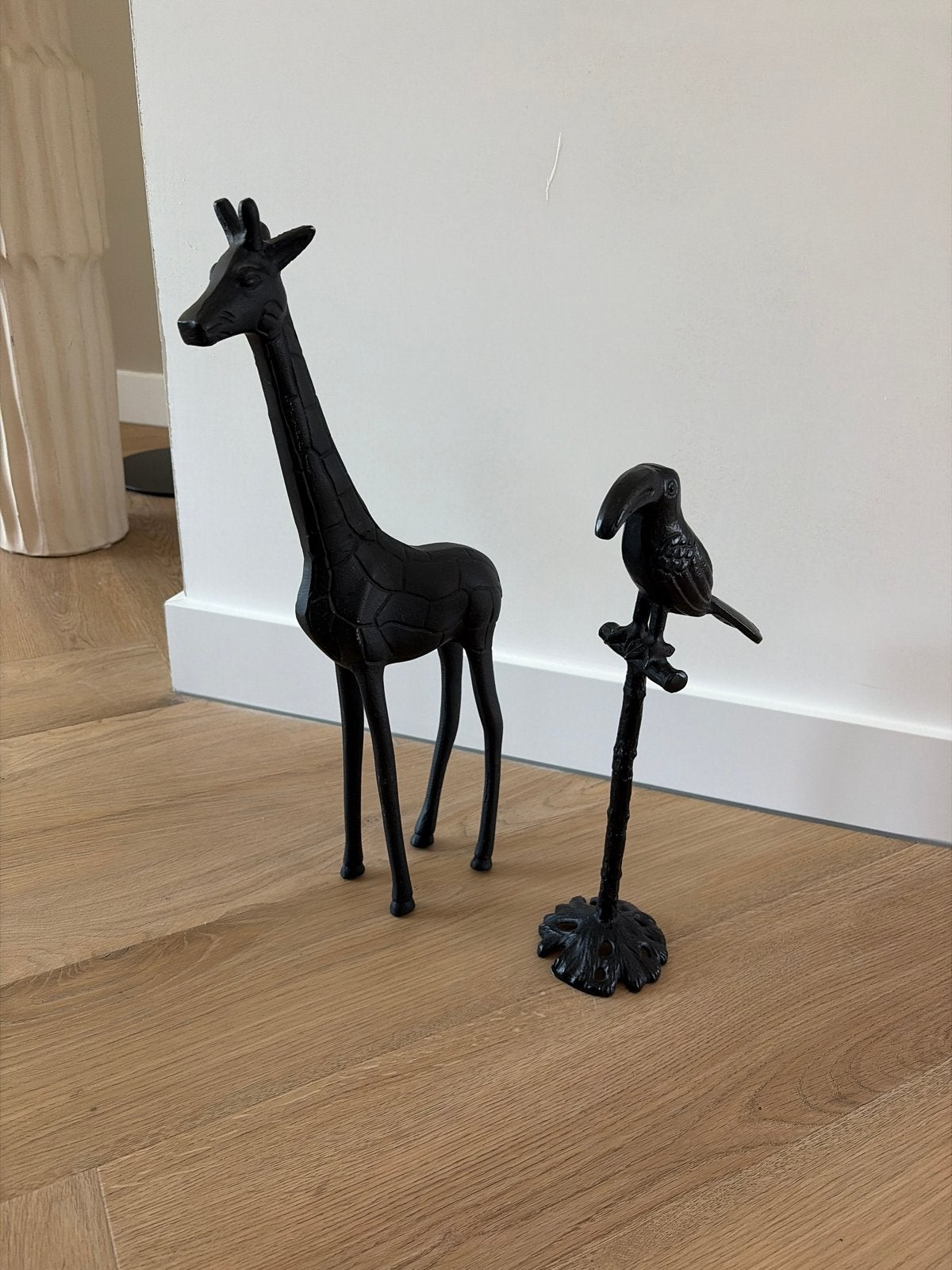Light en Living Giraffe en Toekan, Ophalen, Zwart, Zo goed als nieuw, Metaal