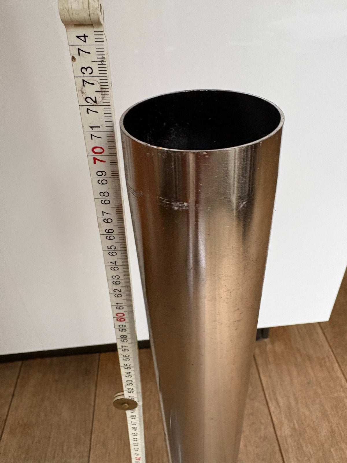 Metalen tafelpoot voor in boot of terras, Ophalen, Tafelpoot, Minder dan 50 cm, Gebruikt