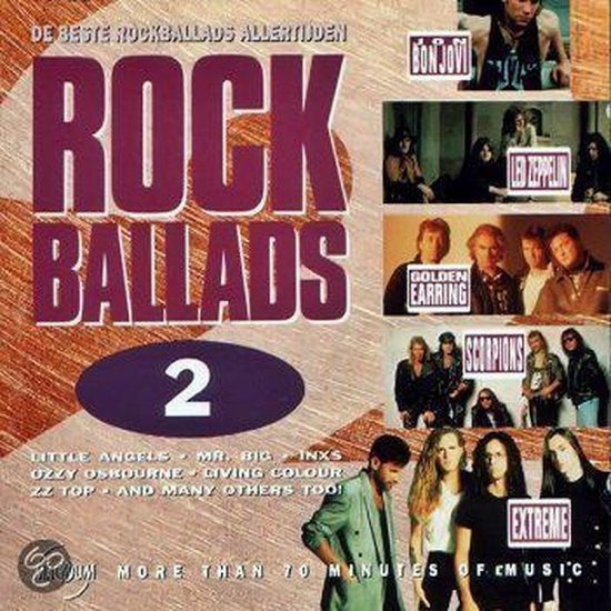 Rock Ballads 2 (verzamelcd), Cd's en Dvd's, Cd's | Verzamelalbums, Ophalen of Verzenden, Zo goed als nieuw, Rock en Metal, Verzamelalbum