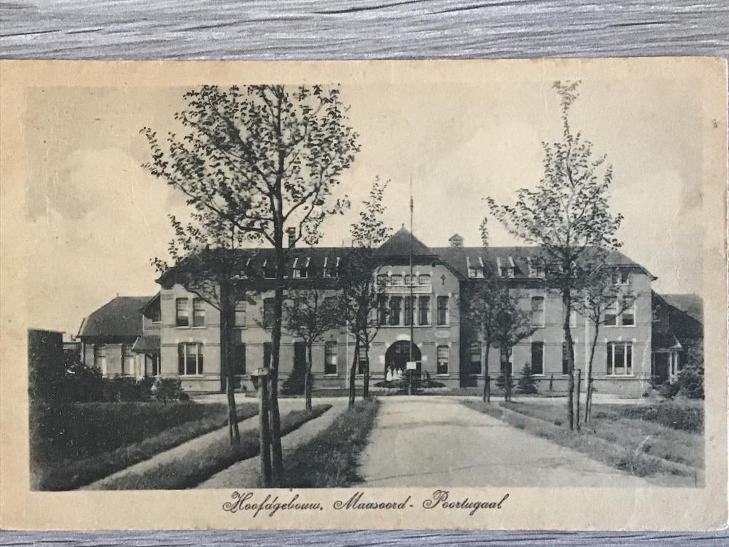 Poortugaal Maasoord Hoofdgeb. ca 1910-15, Verzenden, Voor 1920, Gelopen, Zuid-Holland