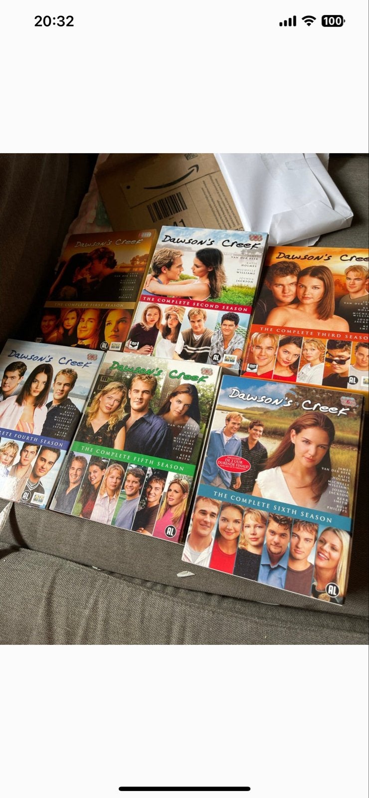 Dawson's Creek Complete Serie DVD Boxset Seizoen 1-6, Engels, Nederlands, Overige genres, Ophalen of Verzenden