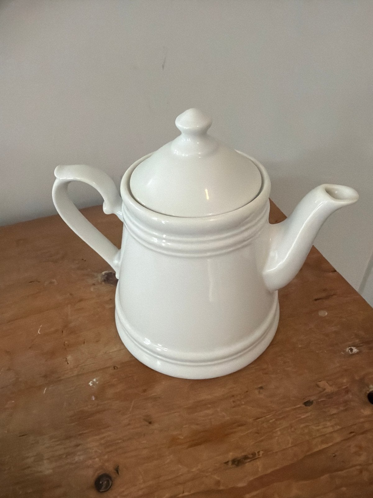 Witte theepot van Kronester Bavaria, Antiek en Kunst, Ophalen of Verzenden