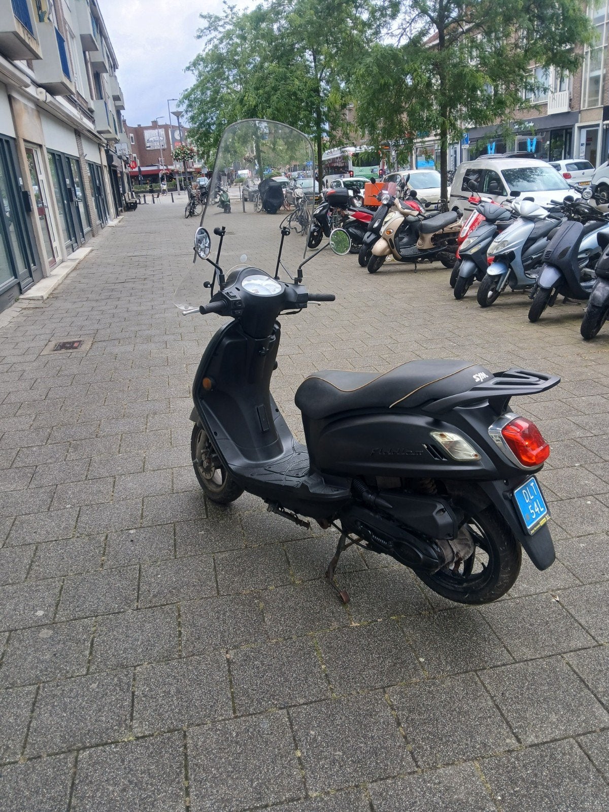 Zeer mooi goed onderhouden sym fidelle 2 Rijd zeer goed, Ophalen of Verzenden, Zo goed als nieuw, Benzine, Overige modellen