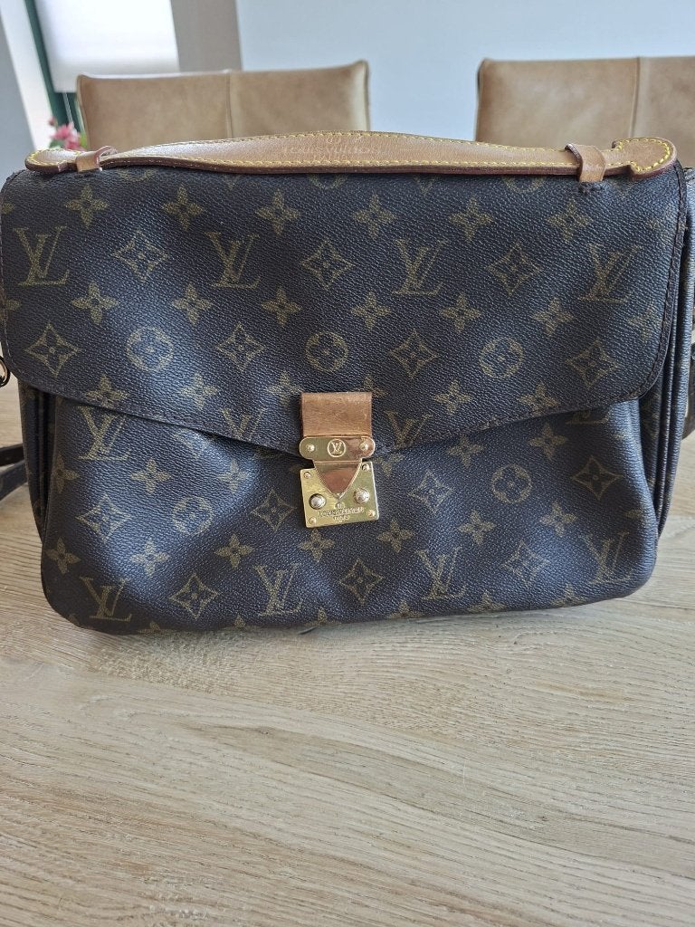 Louis Vuitton tas, Sieraden, Tassen en Uiterlijk, Tassen | Damestassen, Ophalen, Zo goed als nieuw, Bruin, Handtas