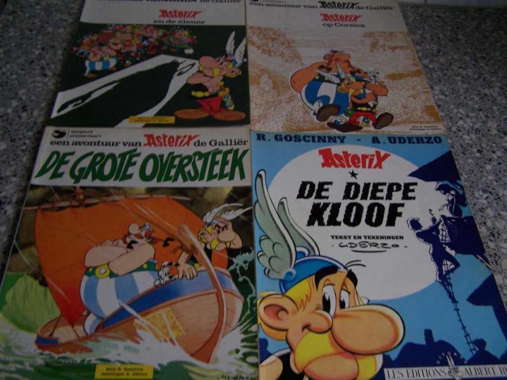 strips:asterix-(sc), Meerdere stripboeken, Ophalen of Verzenden, Gelezen