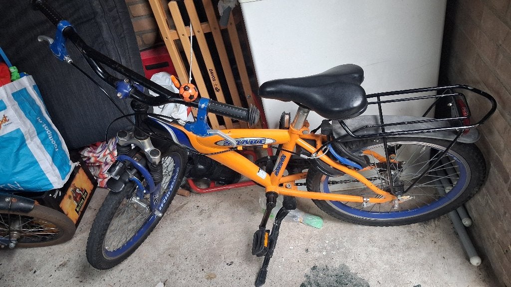 Kinderfiets, Fietsen en Brommers, Ophalen, Terugtraprem, Batavus, 16 tot 20 inch