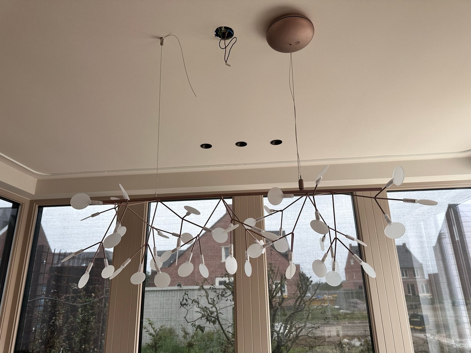 Moooi Endless Rosé Hanglamp - Design Verlichting, Ophalen, Zo goed als nieuw, Metaal, Overige fittingen