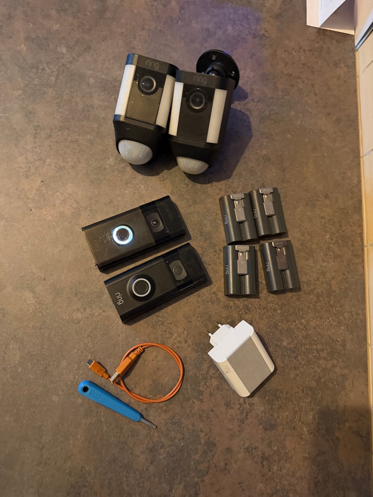 Ring Beveiligingscamera's en Deurbellen met Accessoires, Info@ring.nl, Gebruikt, Ophalen of Verzenden, Buitencamera