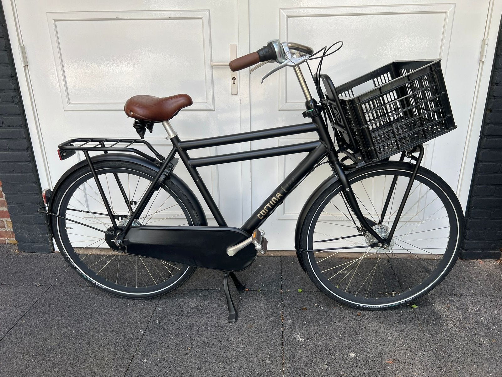 Cortina U4 Transport C8 Heren/Jongensfiets Nieuwe model, Versnellingen, Zo goed als nieuw, 53 tot 57 cm, Ophalen