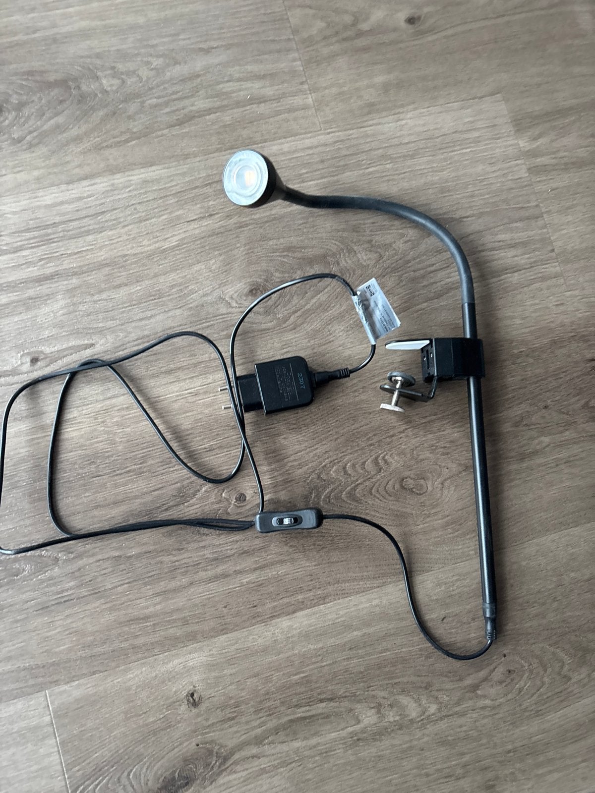 Flexibele LED Klemlamp - Ideaal voor Lezen/Bureau, Ophalen, Gebruikt