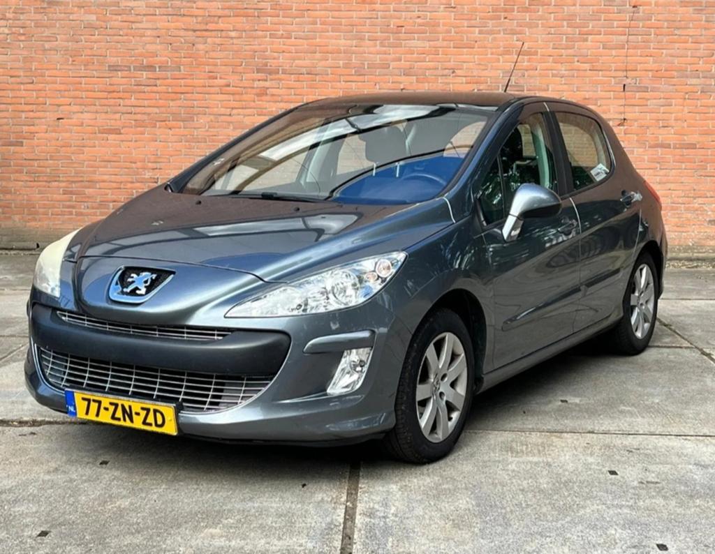 Peugeot 308 1.6 VTI 16V 5-DRS 2008 Grijs, Auto's, Voorwielaandrijving, 680 kg, 4 cilinders, Electronic Stability Program (ESP)