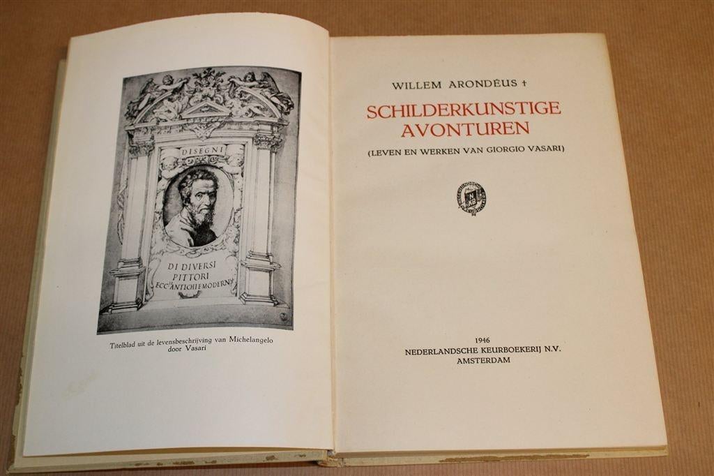 Schilderkunstige Avonturen — Giorgio Vasari Leven en Werken, Ophalen of Verzenden, Gelezen, Europa