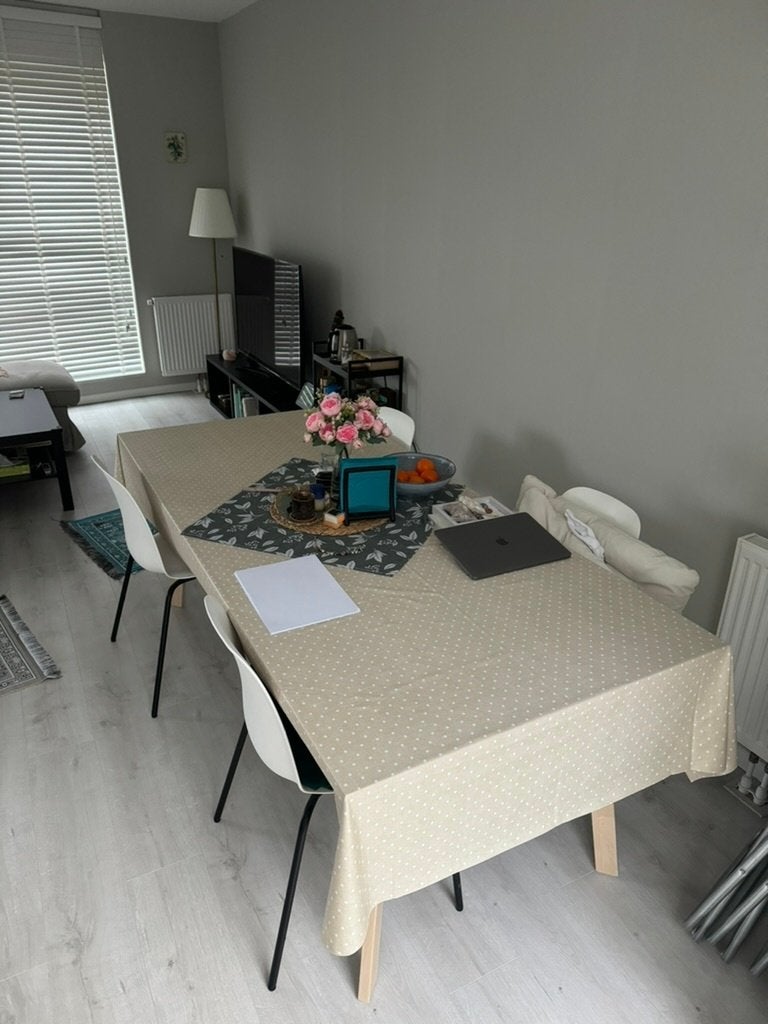 IKEA YPPERLIG eettafel, 200 cm of meer, Zo goed als nieuw, Vijf personen of meer, Rechthoekig