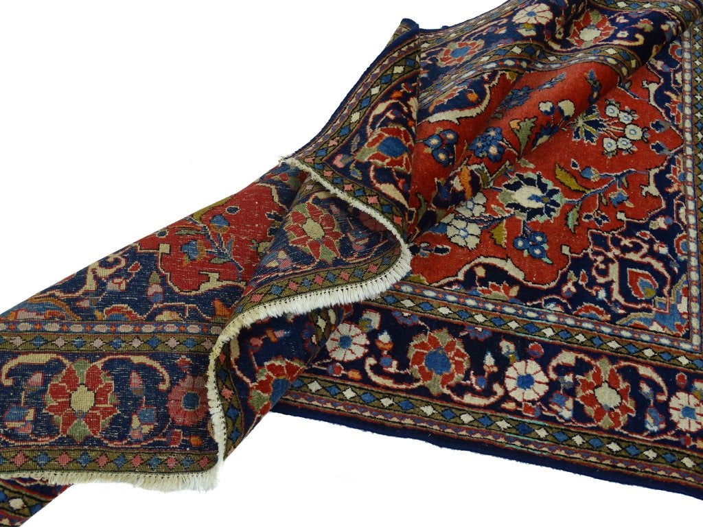 Perzisch tapijt - Sarouk - 192 x 135 cm - Handgeknoopt, Gebruikt, -, Verzenden, -