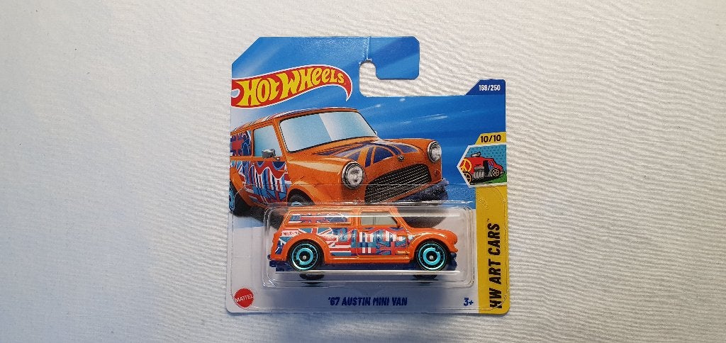 Hot wheels 1967 Austin MINI van, Ophalen of Verzenden, Nieuw, Auto