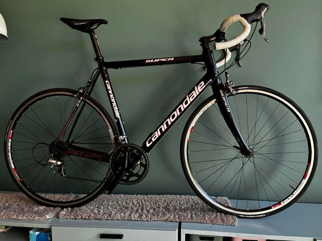 Te koop cannondale supersix, Fietsen en Brommers, Fietsen | Racefietsen, Overige merken, Carbon, Ophalen of Verzenden, Zo goed als nieuw