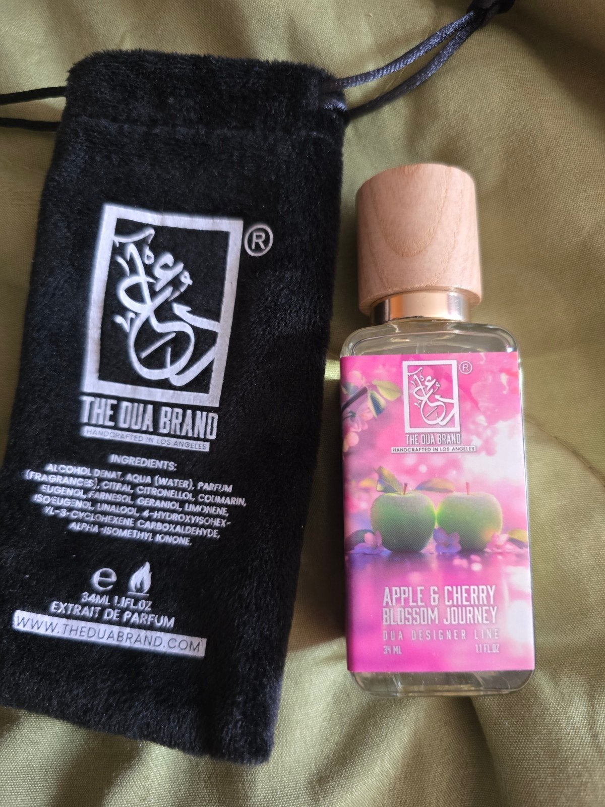 The Dua Brand Apple & Cherry Blossom Journey Parfum, Ophalen of Verzenden, Zo goed als nieuw